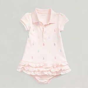 Ralph Lauren Ruffled Polo Dress & Bloomer